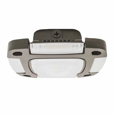 Westgate 35/45/55 Watt Adjustable LED Canopy/Garage Light Fixture 3000/4000/5000K Selectable Bronze 