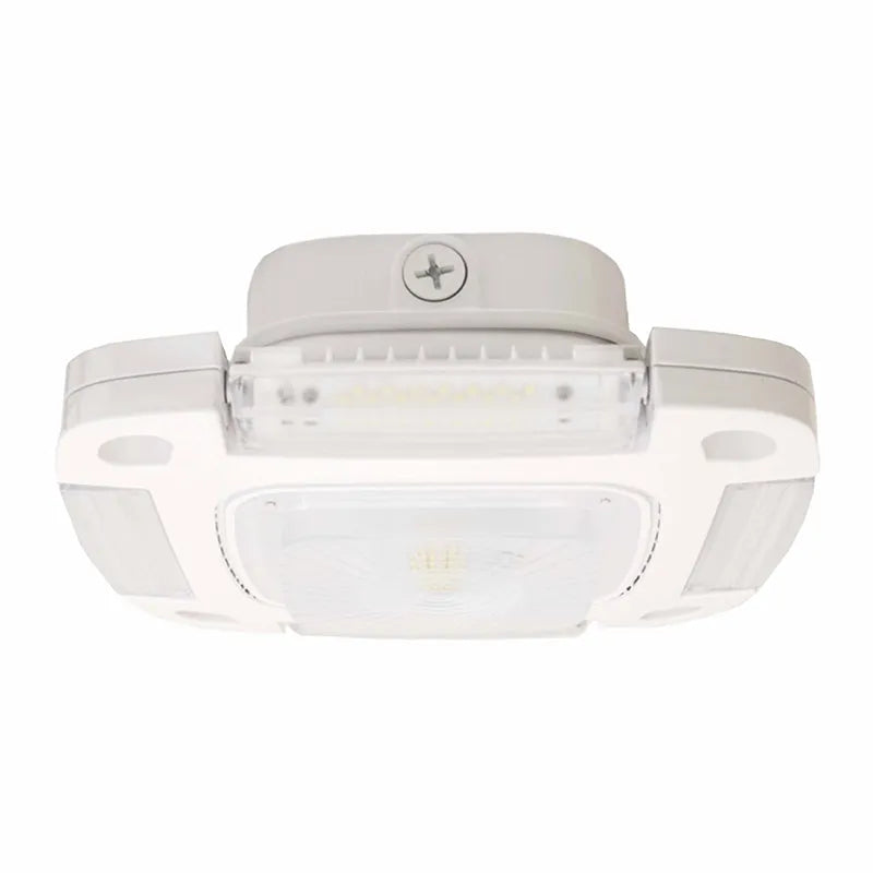 Westgate 55 Watt Adjustable LED Canopy/Garage Light Fixture 3500K Bright White White 