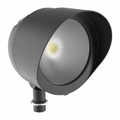 Westgate 20 Watt Remote Control LED Garden Flood Light Fixture Selectable Black 