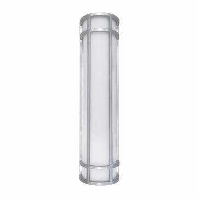 Westgate 25 Watt 24 Inch Decorative LED Wall Sconce 3000/4000/5000K Selectable Silver 