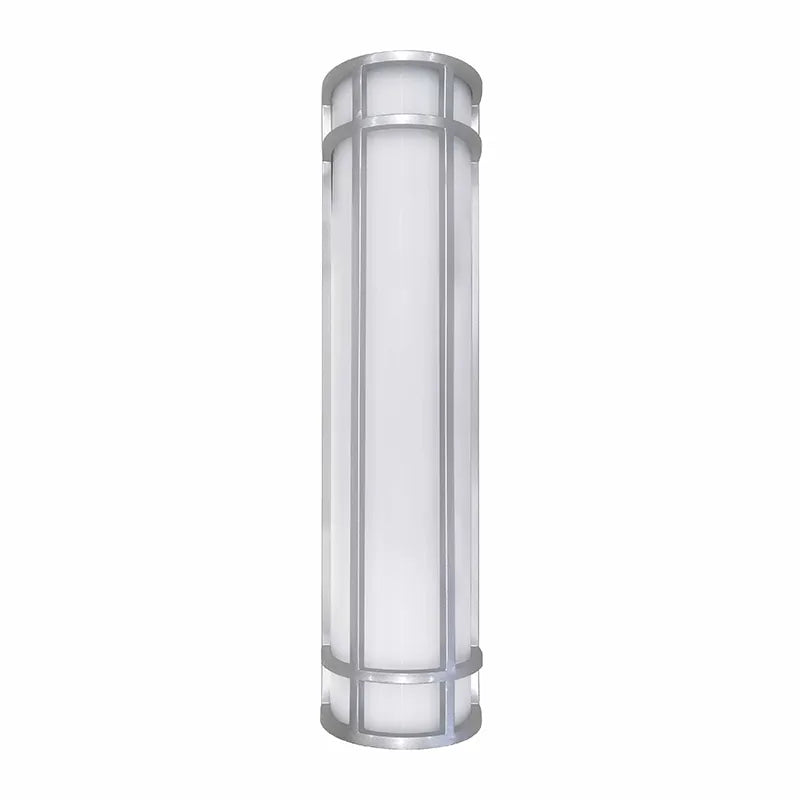 Westgate 25 Watt 24 Inch Decorative LED Wall Sconce 3000/4000/5000K Selectable Silver 