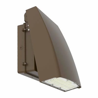 Westgate 50W/80W/100W/120W Selectable LED Large Adjustable Cutoff Wall Pack 3000K/4000K/5000K/5700K Selectable Bronze
