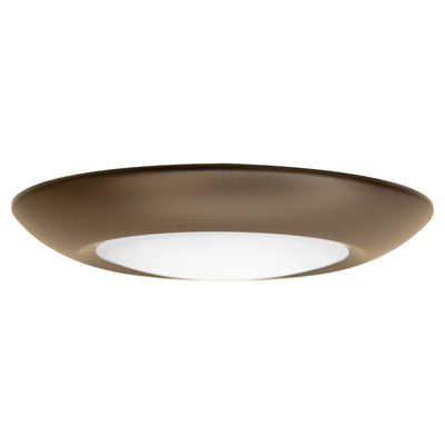 Westgate 6 Inch 15 Watt Economy LED Disk Light 2700/3000/3500/4000/5000K Selectable Bronze 