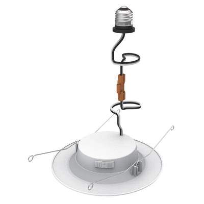 Westgate 6 Inch 10 Watt Baffled Trim LED Downlight 2700/3000/3500/4000/5000K   