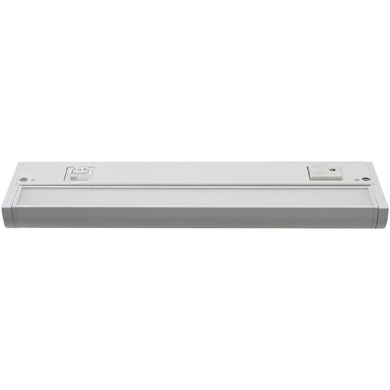 Westgate 12 Inch 5 Watt LED Undercabinet With Receptacles Light Fixture 2700/3000/3500/4000/5000K   