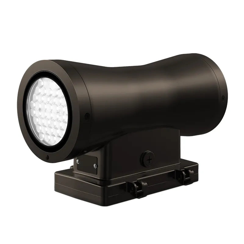 Westgate 7 Inch 18/30/45/60 Watt Outdoor LED Round Cylinder Up/Down Light Fixture 3000/4000/5000K