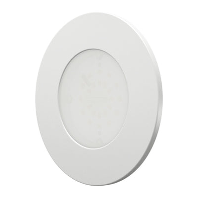 EiKO 4 Inch 9 Watt LED Slim Surface 120V Recessed Downlight White Trim 3000K 3000K Warm White White 