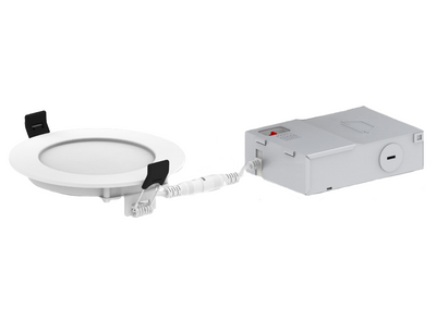 Keystone Technologies 4 Inch 9 Watt Circa Slim Wafer LED Color Selectable Downlight 2700/3000/3500/4000/5000K Selectable
