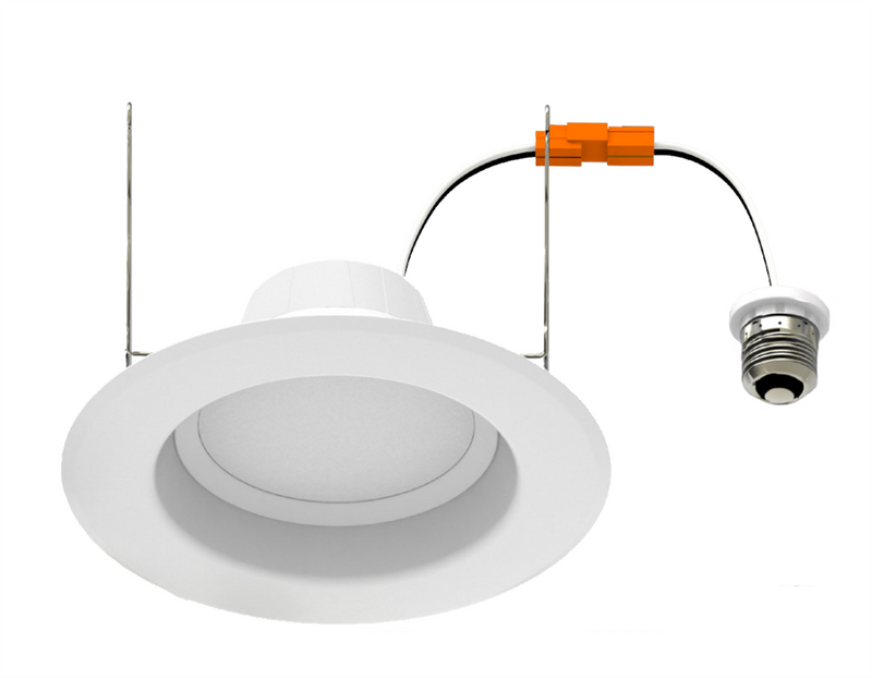 Keystone Technologies 5/6 Inch 8 Watt Residential Can Retrofit LED Color Selectable Downlight 27/30/35/40/50K Selectable  