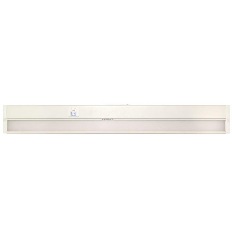 Satco 28 Inch 17 Watt LED Color Selectable Under Cabinet Light 3000/4000/5000K Selectable White 