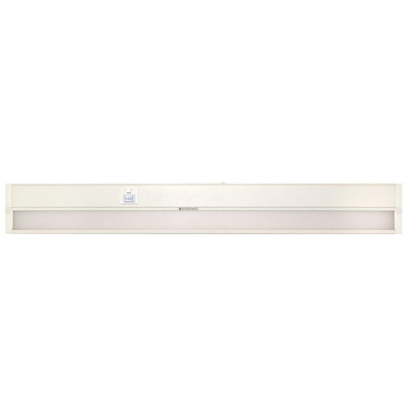Satco 28 Inch 17 Watt LED Color Selectable Under Cabinet Light 3000/4000/5000K Selectable White 