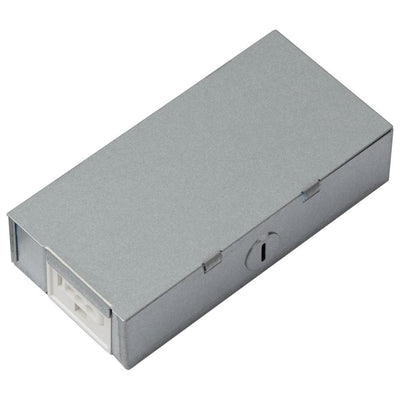 Satco Junction Box for LED Satco Under Cabinet Light Bars Metal Silver