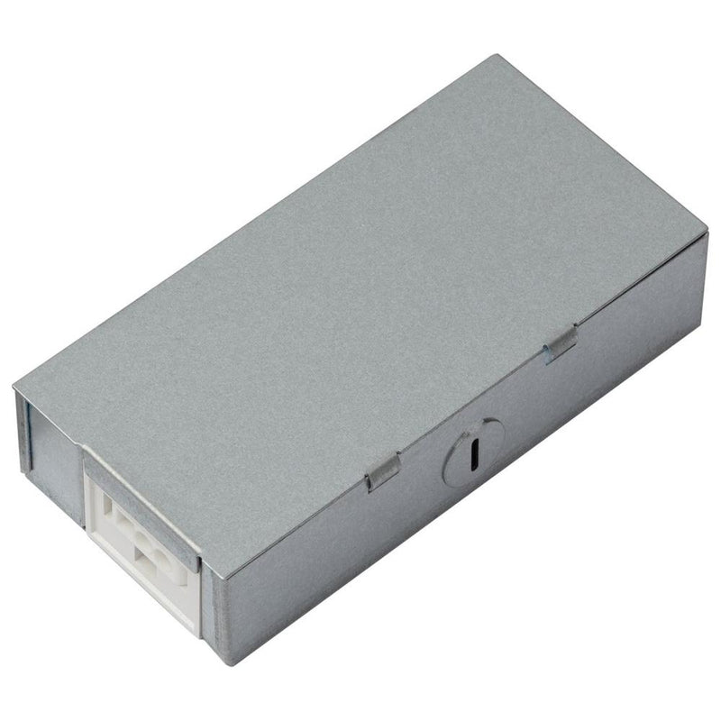 Satco Junction Box for LED Satco Under Cabinet Light Bars Metal Silver