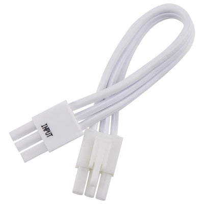 Satco Linkable Cable For LED Satco Under Cabinet Light Fixtures 6 Inch  