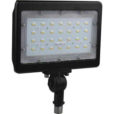 Satco 50 Watt 120-277 Volt LED Medium Flood Light 3000K Warm White Bronze 