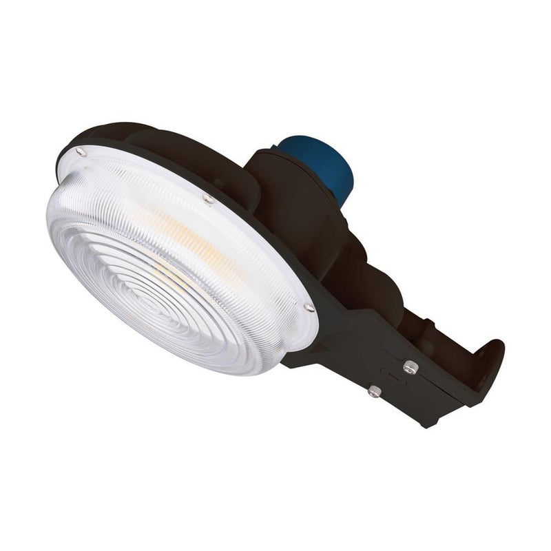 Satco 29 Watt LED Color Selectable Barn Light With Photocell 3000/4000/5000K Selectable Bronze 