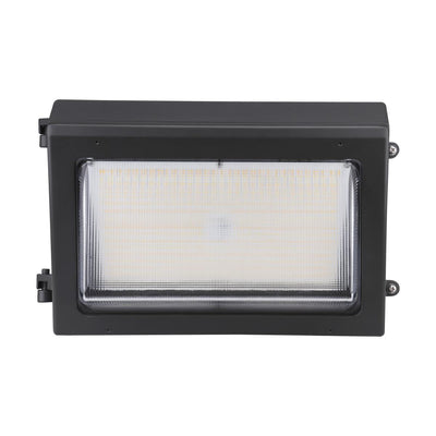 Satco 80/100/120 Watt LED Integrated 120-347V Photocell Wall Pack 3000/4000/5000K Selectable  