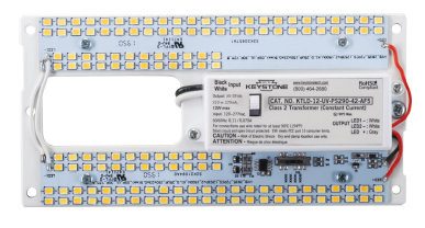 Keystone Technologies 6 Inch 8/12W Rectangular Power and Color Selectable LED Light Engine 3000/3500/4000/5000K Selectable  