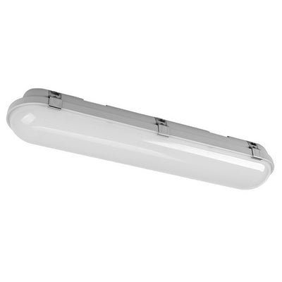 Morris Products 2 Foot 25 Watt LED Linear Vapor Tight Fixture 3500/4000/5000K Selectable  