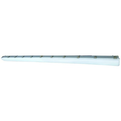 Morris Products 8 Foot 70 Watt LED Linear Vapor Tight Fixture 3000/4000/5000K Selectable  