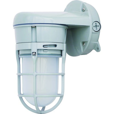 Morris Products 23 Watt LED Utility Vapor Tight Wall Mount Jelly Jar 5000K 5000K Daylight  