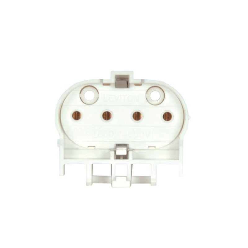 Satco 2G11 4-Pin Shunted Horizontal Base Socket   