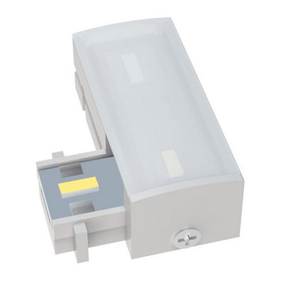 Morris Products 90 Degree Left LED 12V Linkable Magnetic Base Under Cabinet Connector 3000K Warm White  