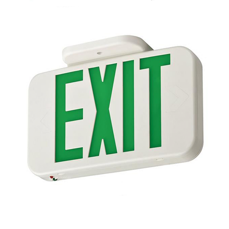 Lithonia Lighting EXG LED EL M6 Green Emergency Exit Sign with Battery Backup Default Title  