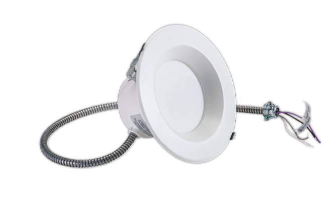 Keystone Technologies 10 Inch 21/30/38 Watt Integrated Driver 80CRI LED Selectable Downlight 3000/3500/4000K Selectable  