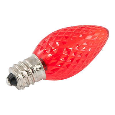 American Lighting Red Three LED C7 Bulbs Only - For Use with American Lightings Seasonal Light String Red  