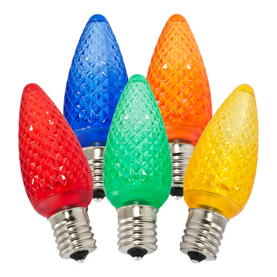 American Lighting Three LED C9 Bulbs Only - For Use with American Lightings Seasonal Light String Multi  