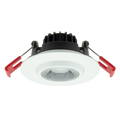 American Lighting 2 Inch 8 Watt 120V White Gimbal Downlight 2700/3000/3500/4000/5000K Selectable White 