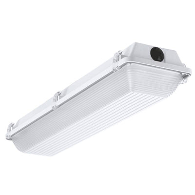 Atlas Lighting 4 Foot 48 Watt Industrial Wash Down Wet Location LED Fixture Made in USA 120-277V 4500K 4500K Cool White  