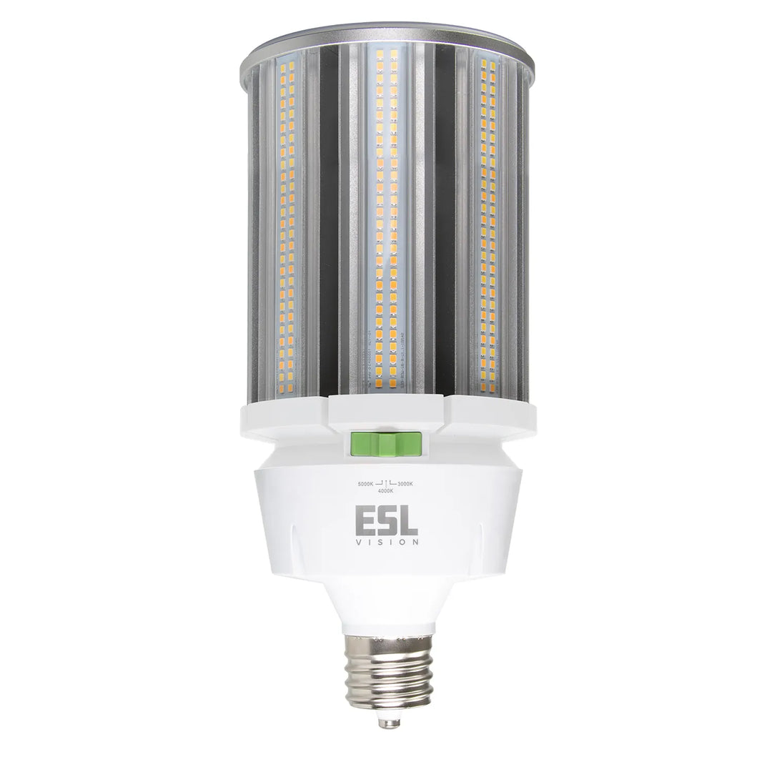 ESL Vision ESL-CL-120W-53050-EX39 Corn Lamp, 120W, 100-277VAC, 3000/4000/5000 Kelvin Adjustable, 15600 Lumens, EX39 Base, image size:1080x1080