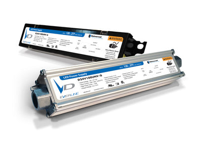 Universal Lighting D12V60UNV-Q 60 Watt LED 5000mA Constant Voltage Driver   