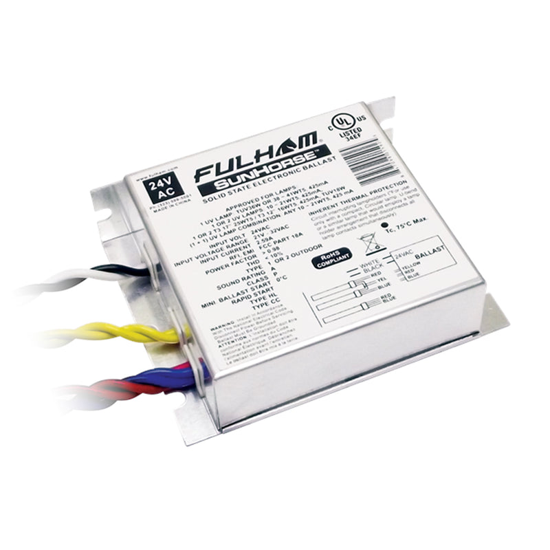 Fulham 45 Watt 120-277 Volt Sunhorse Electronic Ballast for UV Applications   