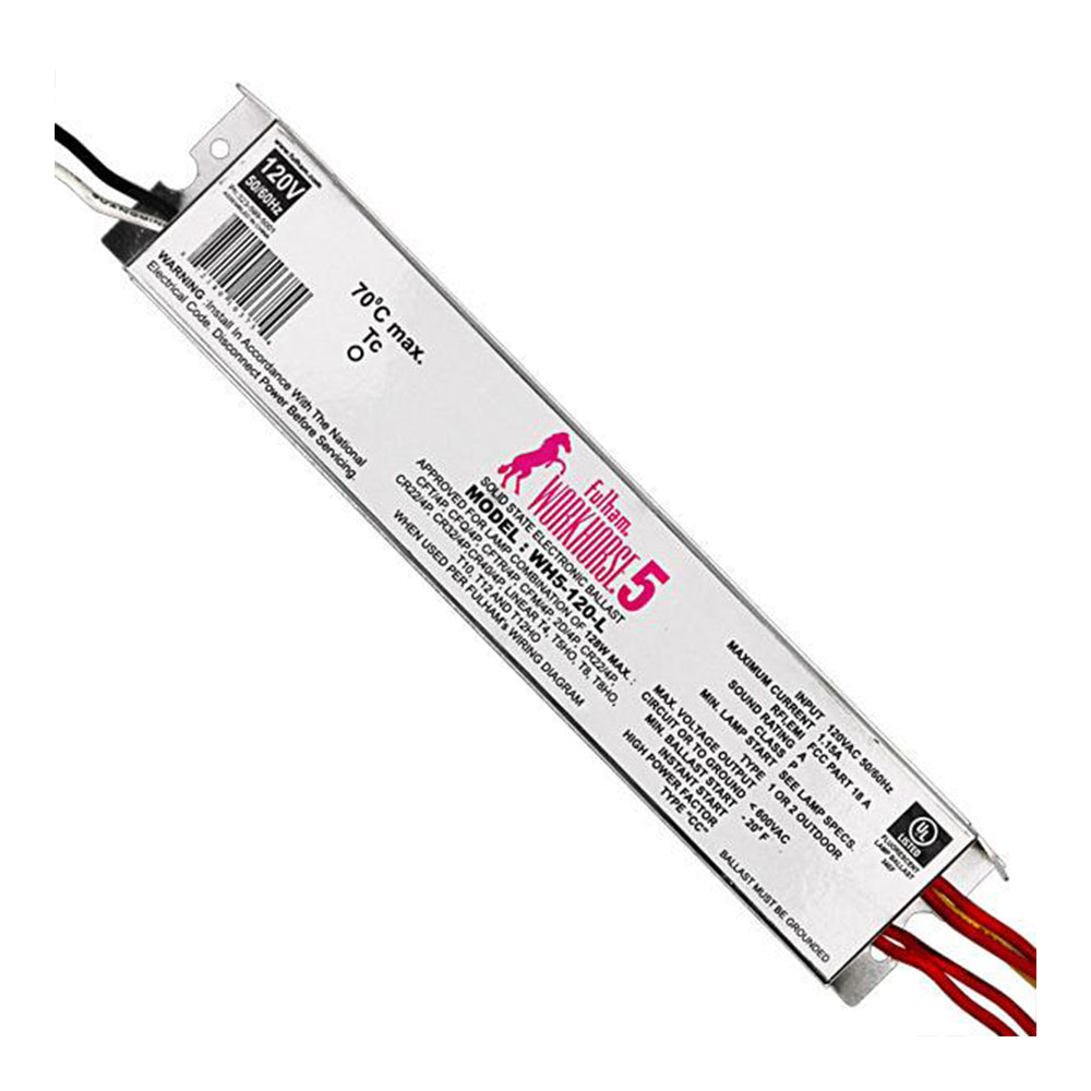 WorkHorse 5 WH5120L 120VAC 50/60Hz Electronic Fluorescent Ballast