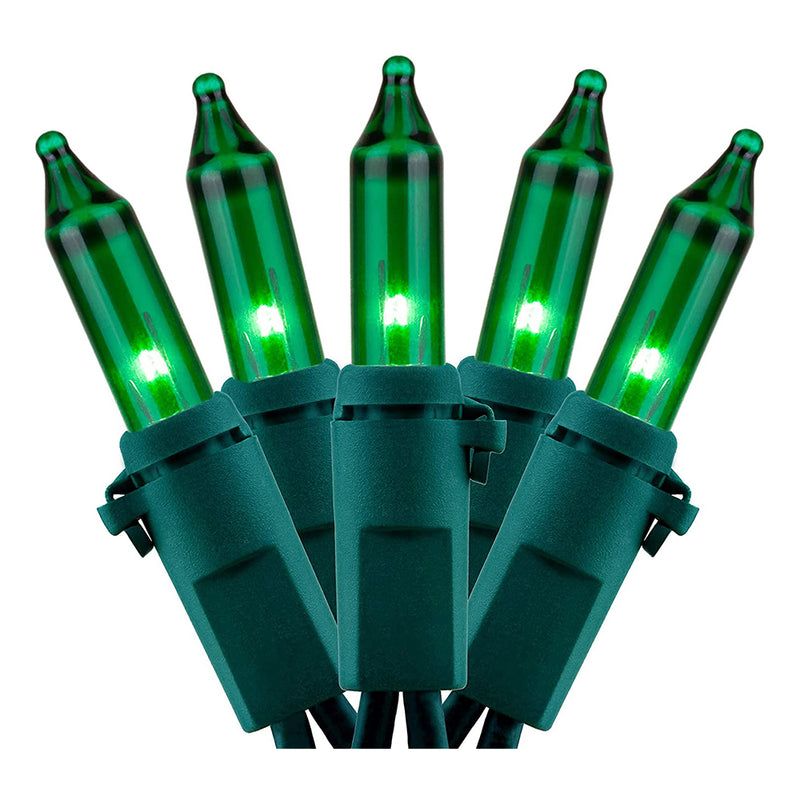 GKI/Bethlehem Lighting Green LED M5 Mini Holiday Lights Green  