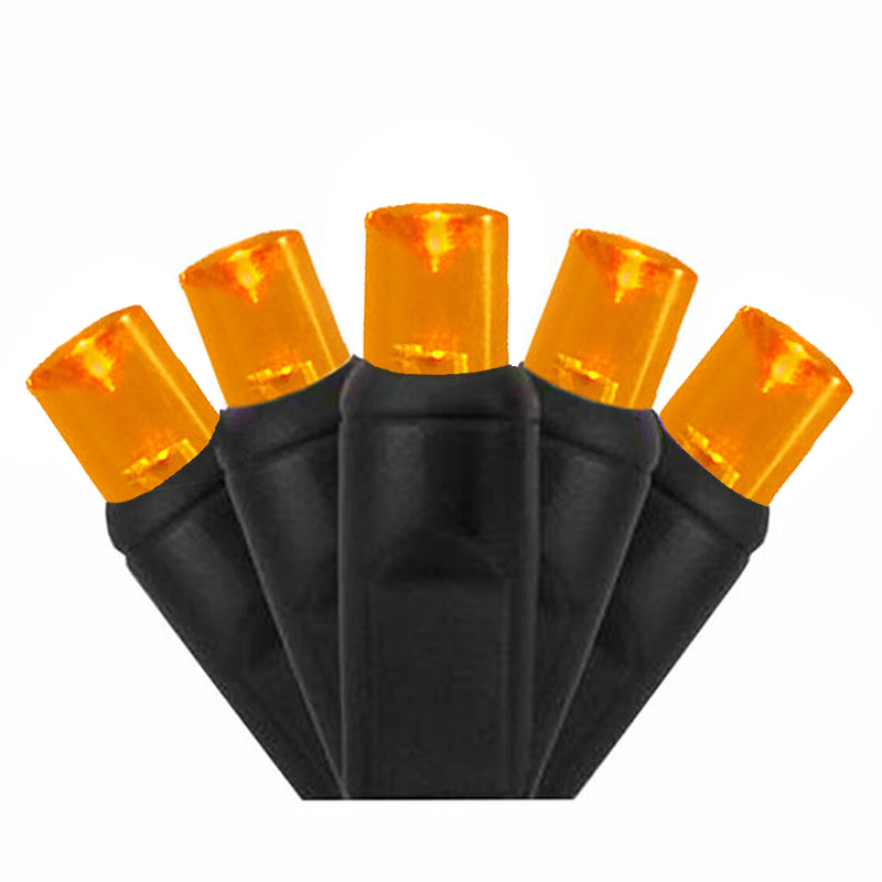 GKI/Bethlehem Lighting Orange LED Wide Angle Holiday Lights Orange  