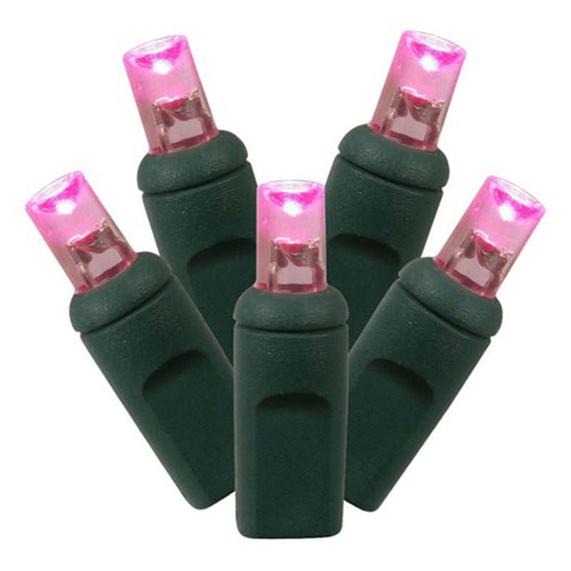 GKI/Bethlehem Lighting Pink LED Wide Angle Holiday Lights Pink  