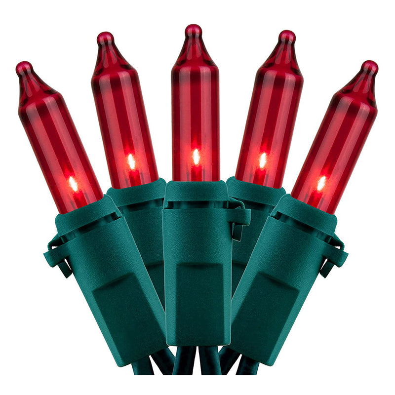 GKI/Bethlehem Lighting Red LED M5 Mini Holiday Lights Red  