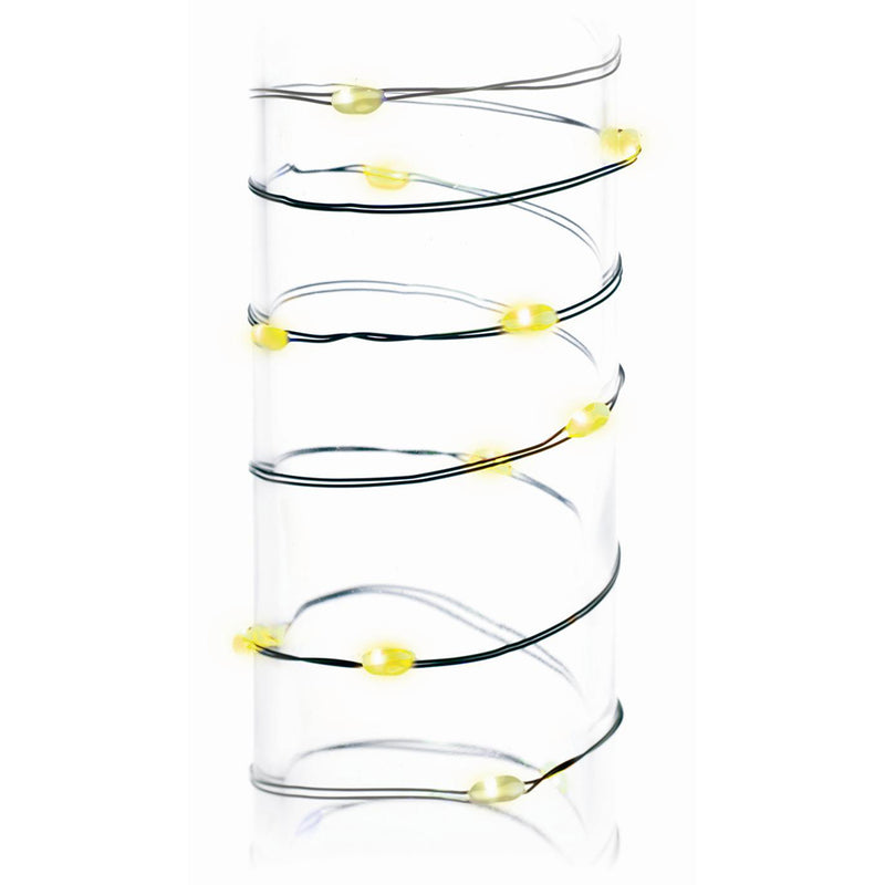 GKI/Bethlehem Lighting Yellow Battery Powered LED Holiday Lights Yellow  