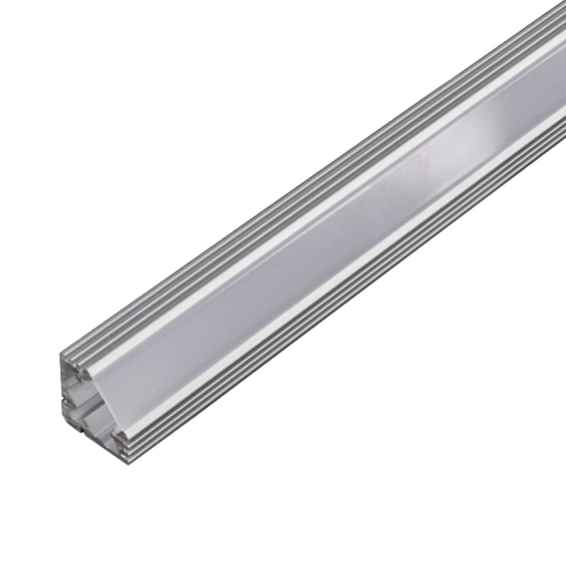 GM Lighting 4 Foot Extruded Aluminum 45 Degree Format Channel For GM Tape Lighting Default Title  