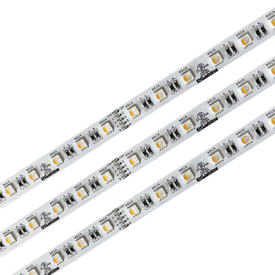 GM Lighting 3 Watt 24VDC 16 Foot or 5 Meters LTR-S Specification Series RGBW Color Changing LED Tape Light RGBW 16 Foot 