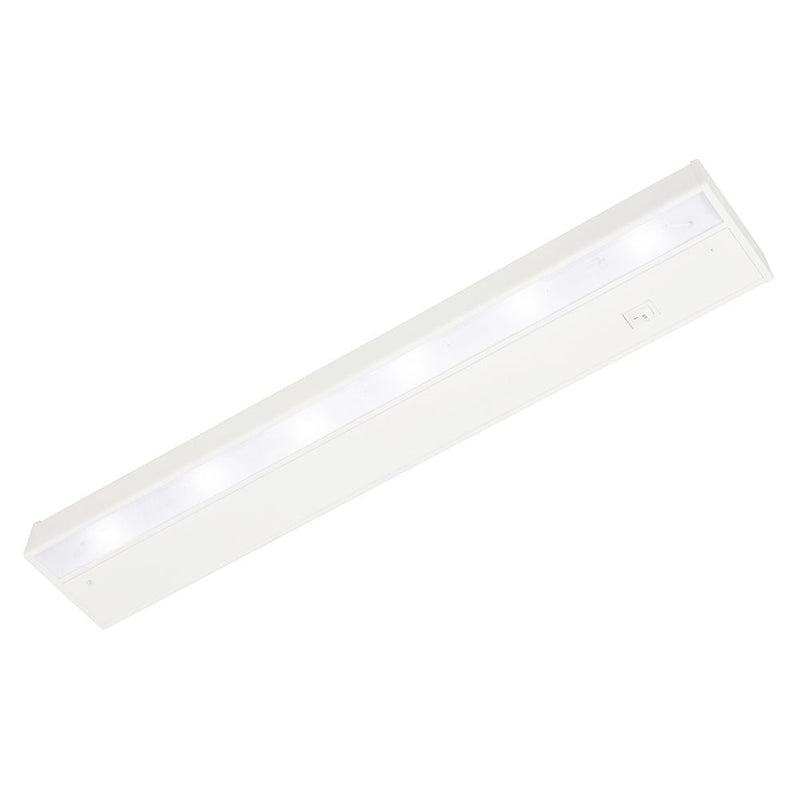 Good Earth Lighting 22 Inch LED White Under Cabinet Light Fixture 3000K Warm White White 