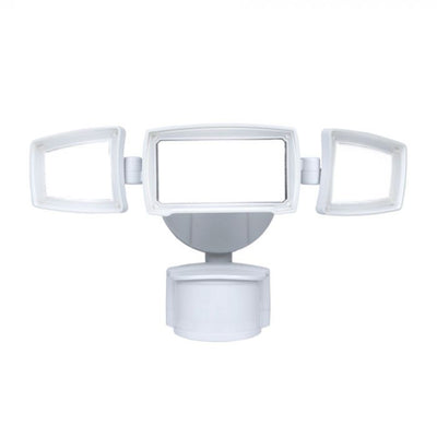 Good Earth Lighting 34 Watt Three Head LED Security Light with Motion Sensor   