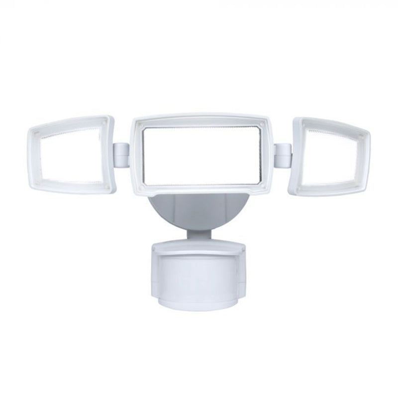 Good Earth Lighting 34 Watt Three Head LED Security Light with Motion Sensor   