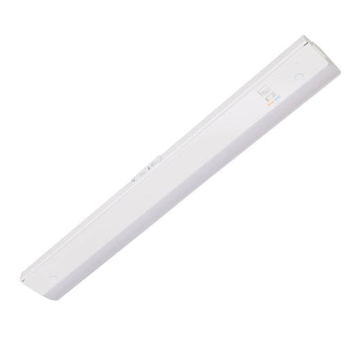 Good Earth Lighting 24 Inch LED CCT Selectable Under Cabinet Light Bar 2700/3400/4000K Selectable White 