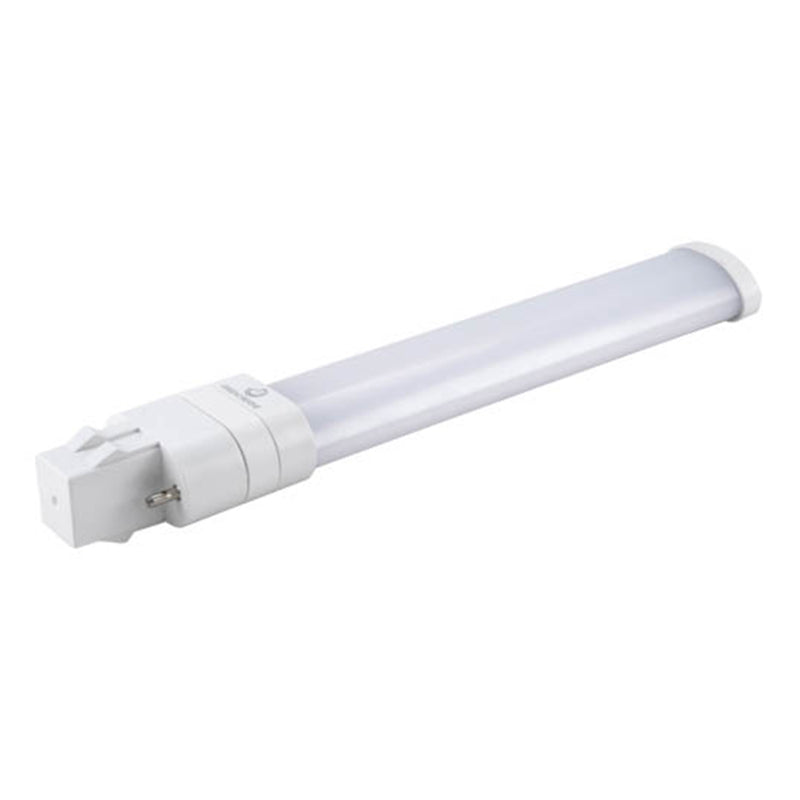 Green Creative 5 1/2 Watt 120-277V 2 Pin GX23 Base Hybrid PL LED Retrofit Lamp 2700K Warm White  