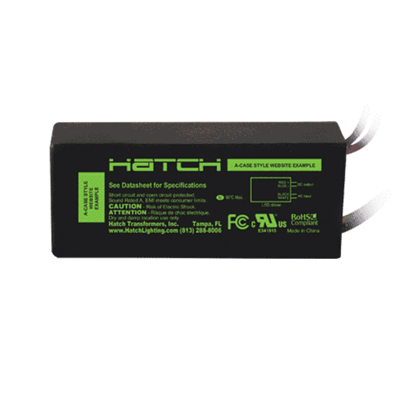Hatch Lighting LV10-12N-120-A 10 Watt LED 830mA Constant Voltage Driver   